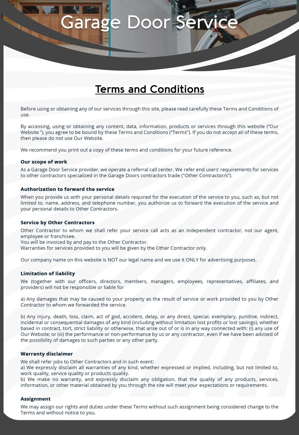 Interstate Garage Door Service Centreville, VA 571-321-1139